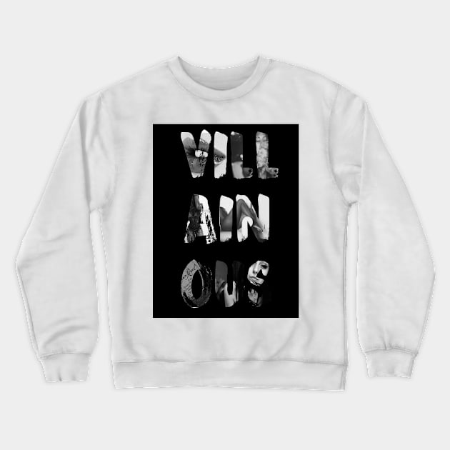 Collage Tee Crewneck Sweatshirt by VilyArt